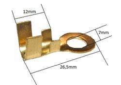 X9 TERMINAL INSTAL.OJAL MEDIANO X 100U  