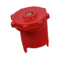 [1616+.0120] X9 BORNE BATERIA RENAULT PEUGEOT BRONCE ROJO +