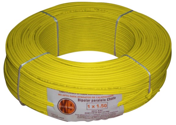 EME CABLE INSTALACION 1X1.5 AMARILLO X 100M  