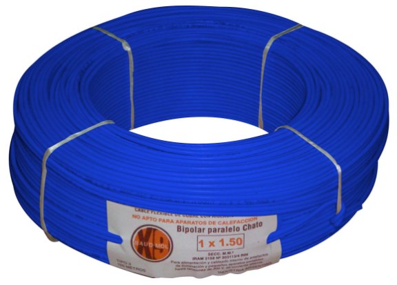 X9 CABLE INSTALACION NORMALIZADO AZUL X100M  