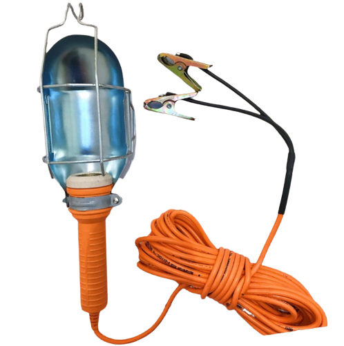 X9 PORTATIL METALICA 5M C/PINZAS 12V  