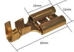 X9 TERMINAL INSTAL.PALA HEMBRA GDE X 100U  