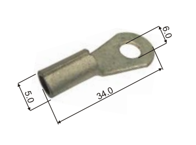 X9 TERMINAL INSTAL.OJAL CABLE 10 MM X 1U  