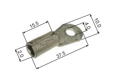 X9 TERMINAL INSTAL.OJAL CABLE 16 MM COBRE X 1U