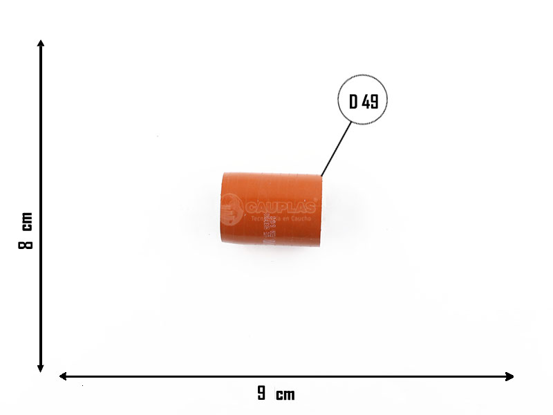 CAUPLAS MANGUERA CIRCULACION DE AIRE TOYOTA HILUX IV SW4 OEM:1734230010