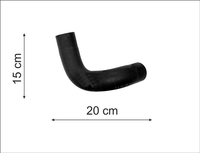 CAUPLAS MANGUERA RADIADOR INFERIOR TOYOTA HILUX V OEM:165720L160
