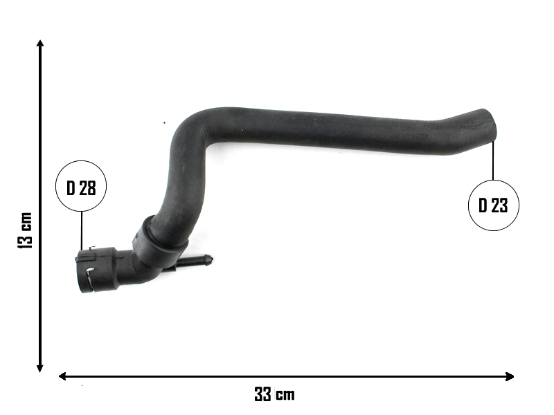 CAUPLAS MANGUERA REFRIGERACION AUDI A3 VW BORA GOLF IV  =YACO 2923