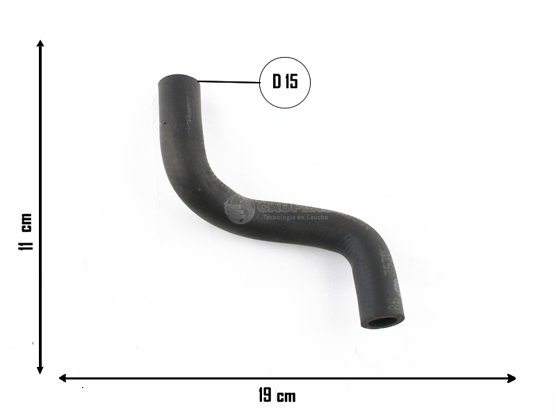 CAUPLAS MANGUERA CIRCULACION DE AGUA VW BORA GOLF IV AUDI A3