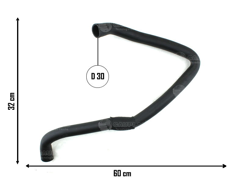 CAUPLAS MANGUERA RAD INF SEAT CORDOBA IBIZA AUDI A3 VW BORA NEW BEETLE POLO OEM:6K0121049G =YACO 3440