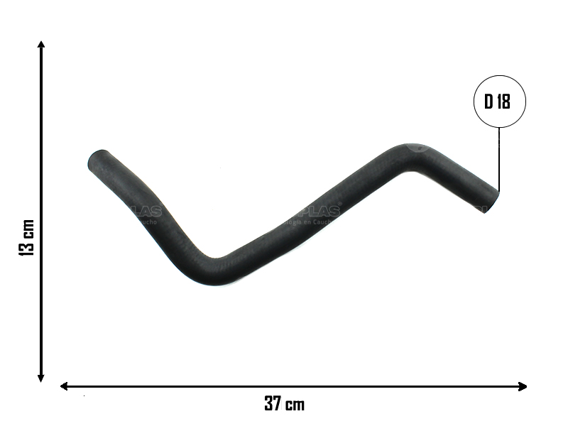 CAUPLAS MANGUERA REFRIGERACION VW FOX GOL V SAVEIRO CORDOBA IBIZA