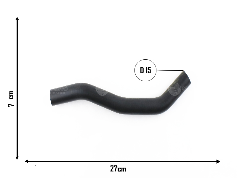 CAUPLAS MANGUERA DIREC HIDR DE TANQUE SEAT CORDOBA INCA VW CADDY POLO