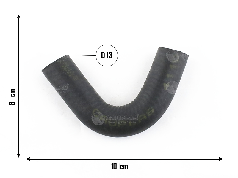 CAUPLAS MANGUERA REFRIGERACION VW GOL I/II PASSAT SAVEIRO I  =YACO 1566