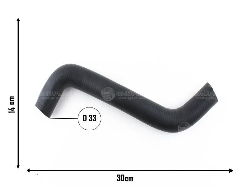 CAUPLAS MANGUERA REFRIGERACION VW CARAT GACEL GOL I PASSAT OEM:261210532 =YACO 957