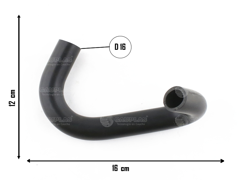CAUPLAS MANGUERA TAPA CILINDRO A FILTRO ACEITE VW GACEL PASSAT  =YACO 962