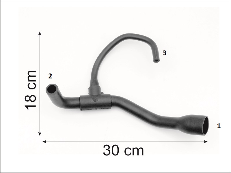CAUPLAS MANGUERA FILTRO A SEPARADOR DE ACEITE VW GOL II  =YACO 3490