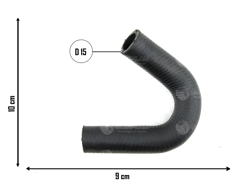 CAUPLAS MANGUERA REFRIGERACION VW GOL III/IV SAVEIRO II/III OEM:377121063C =YACO 2078