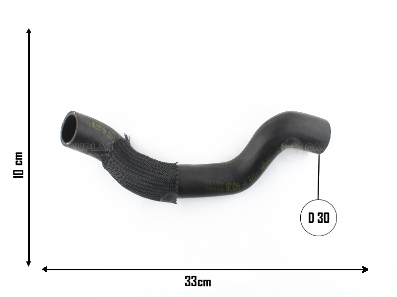 CAUPLAS MANGUERA RADIADOR SUP VW FOX GOL V SAVEIRO V SURAN VOYAGE  =YACO 3685