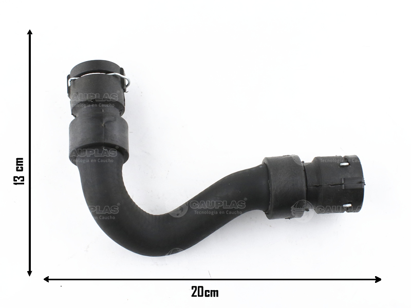 CAUPLAS MANGUERA INTERCAMBIADOR DE CALOR VW BORA GOLF IV OEM:1J0121086AK   1J0121086BR