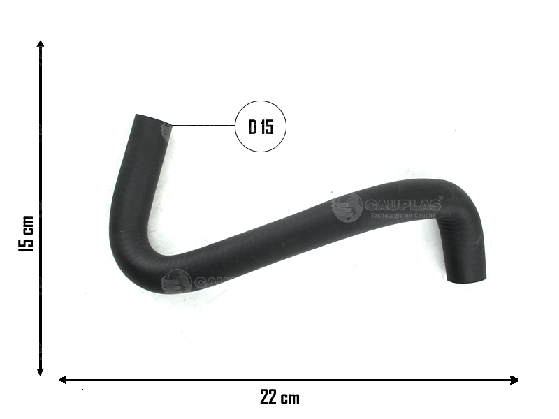 CAUPLAS MANGUERA REFRIGERACION VW BORA GOLF IV