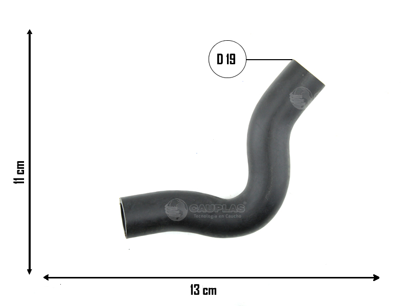 CAUPLAS MANGUERA DESCARGA DE GASES VW BORA GOLF IV NEW BEETLE OEM:06A103221BR