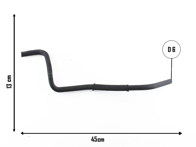 CAUPLAS MANGUERA VASO EXPANSION VW VOYAGE OEM:5Z0122447K =YACO 4241