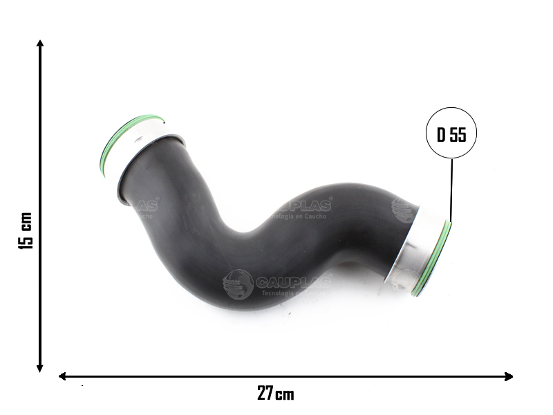 CAUPLAS MANGUERA CIRCULACION DE AIRE VW VENTO OEM: 1K0145832B