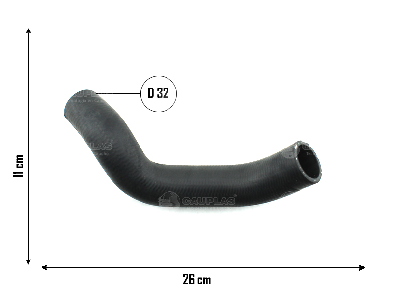 CAUPLAS MANGUERA RADIADOR SUPERIOR CHEVROLET VECTRA II OEM:90499716