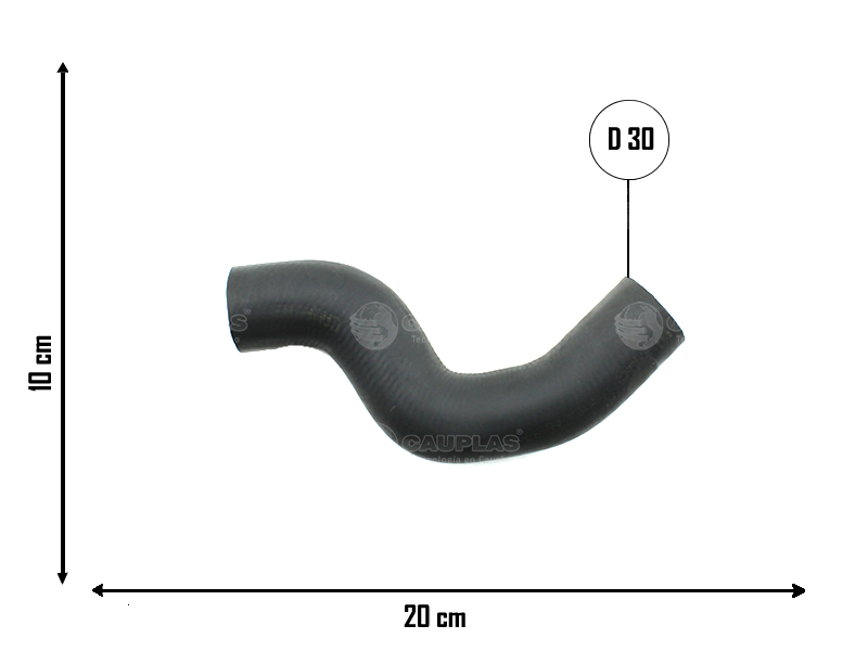 CAUPLAS MANGUERA RADIADOR SUPERIOR CHEVROLET VECTRA II OEM:93365574   90499836