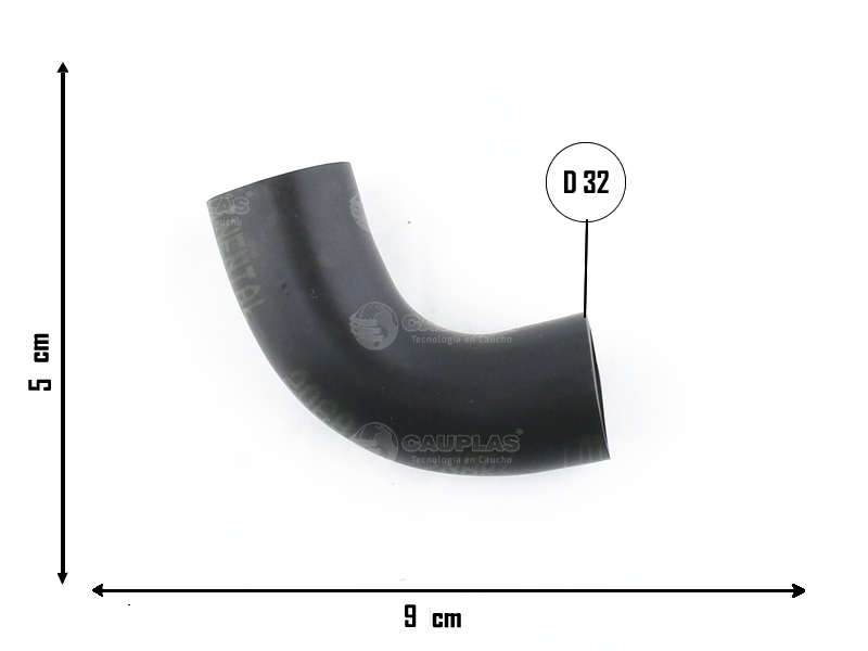 CAUPLAS MANGUERA CIRCULACION DE AIRE MERIVA CORSA I-II FUN OEM:90409191 93399621 656234 =YACO 1772
