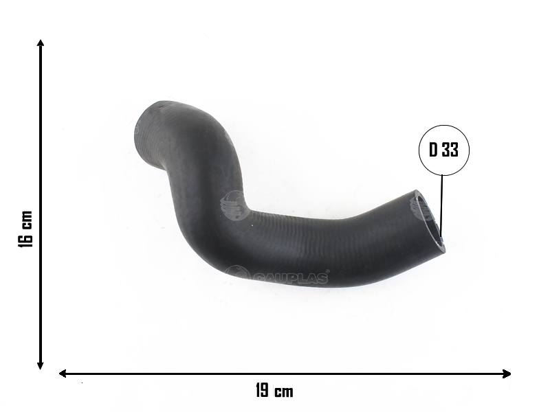 CAUPLAS MANGUERA RADIADOR SUPERIOR CHEVROLET ASTRA II VECTRA III ZAFIRA OEM:90570907  94738543