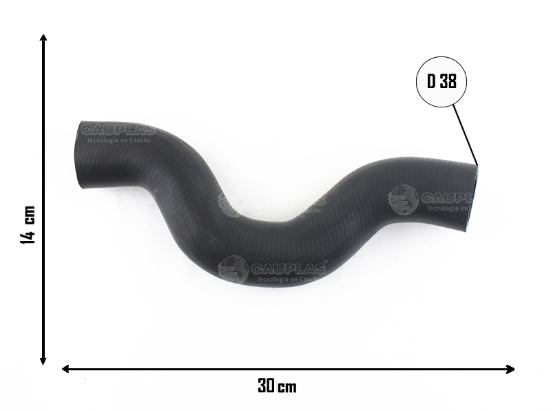 CAUPLAS MANGUERA CIRCULACION DE AIRE CHEVROLET ASTRA II ZAFIRA OEM:24442497