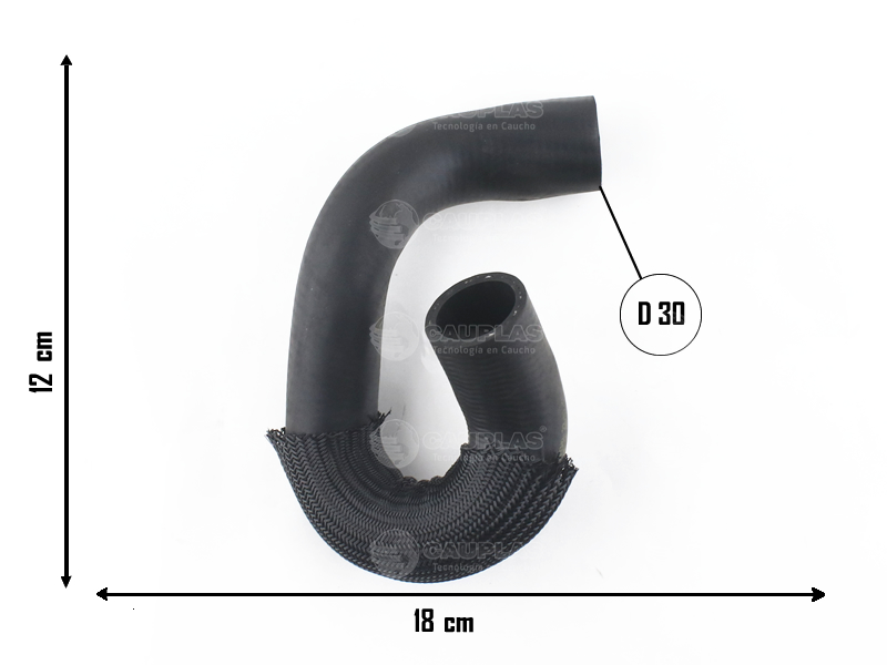 CAUPLAS MANGUERA RADIADOR SUPERIOR ASTRA II ZAFIRA OEM:24421116 =YACO 2437/2438