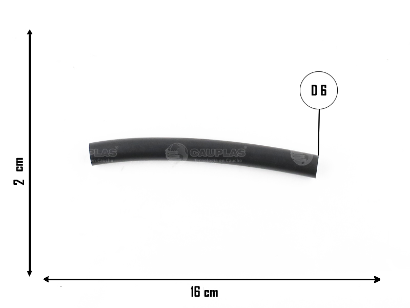 CAUPLAS MANGUERA CIRCULACION DE AIRE CHEVROLET  CORSA I-II MERIVA SUZUKI FUN