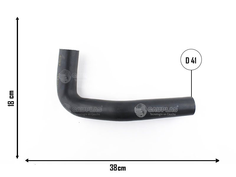 CAUPLAS MANGUERA RADIADOR SUPERIOR CHEVROLET C10 OEM:7350098 94602639