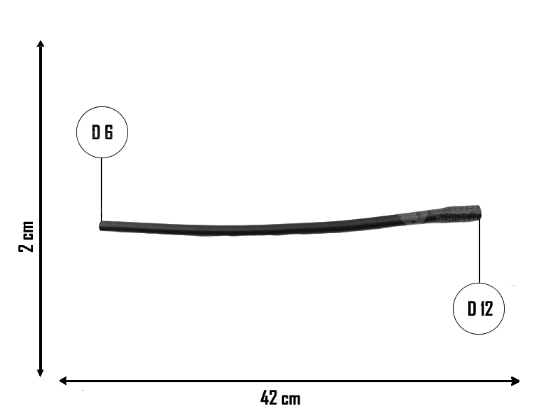 CAUPLAS MANGUERA VENTILACION MOTOR CORSA I =YACO 3202