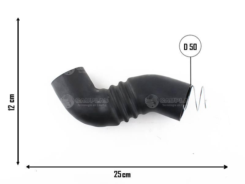 CAUPLAS MANGUERA TOMA DE AIRE CHEVROLET MERIVA