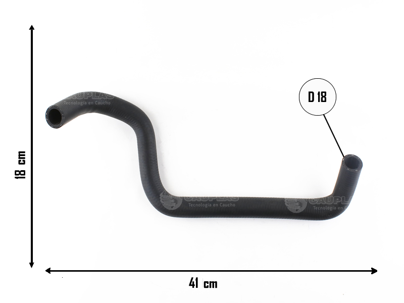 CAUPLAS MANGUERA REFRIGERACION CHEVROLET CORSA II