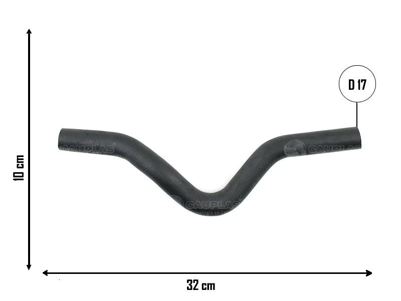 CAUPLAS MANGUERA CALEFACCION ENTRADA CHEVROLET CAPTIVA