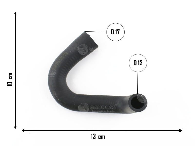 CAUPLAS MANGUERA TUBO DE MONOBLOCK AGILE COBALT CORSA MERIVA MONTANA I SPIN OEM:93381887 =YACO 3906