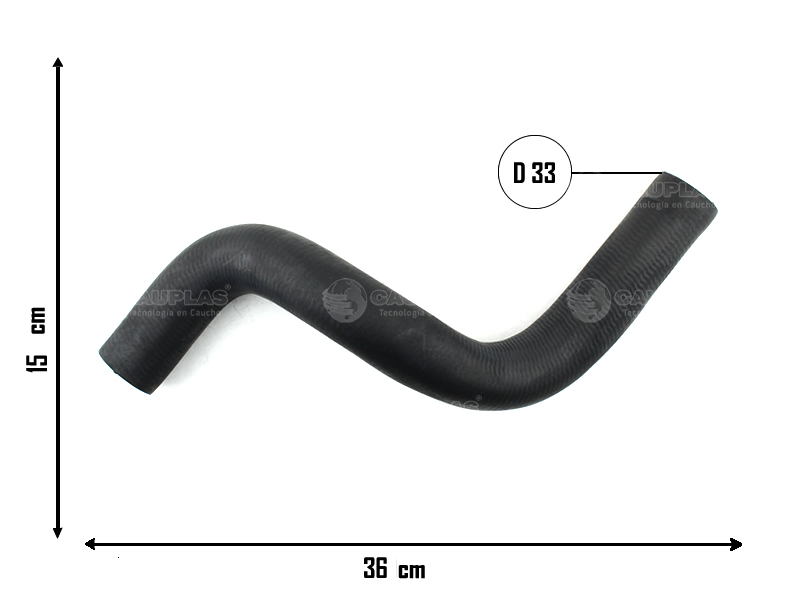 CAUPLAS MANGUERA RADIADOR SUPERIOR CHEVROLET CRUZE