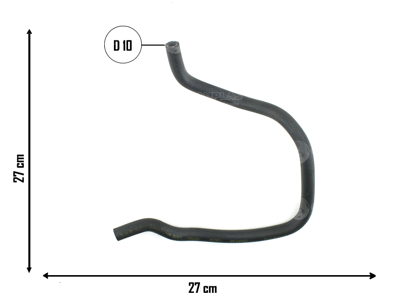 CAUPLAS MANGUERA VASO DE EXPAN CORSA I OEM: 93428015 90573300 90467341 =YACO 3245