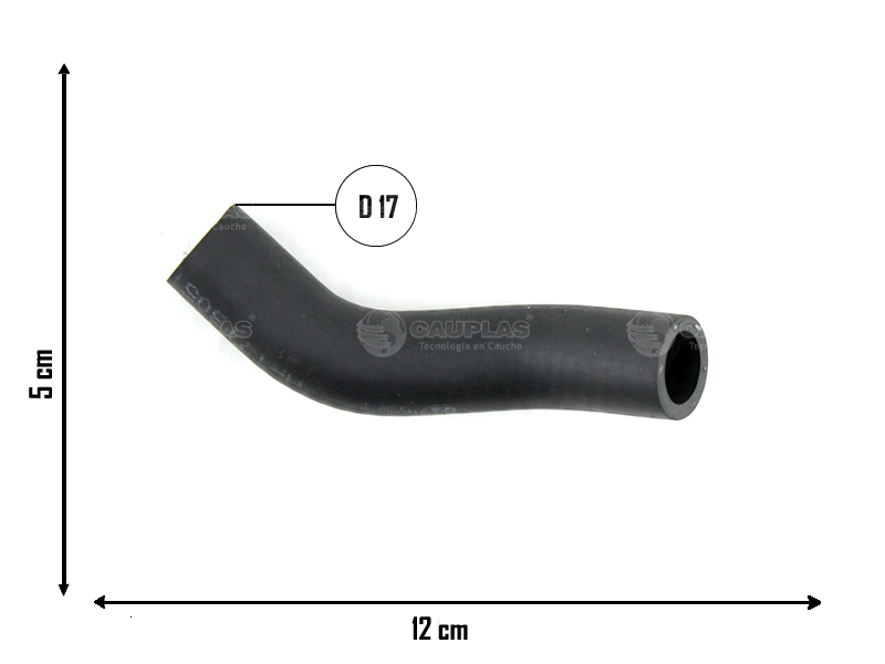 CAUPLAS MANGUERA PASO DE AGUA CHEVROLET MERIVA OEM:8973001490