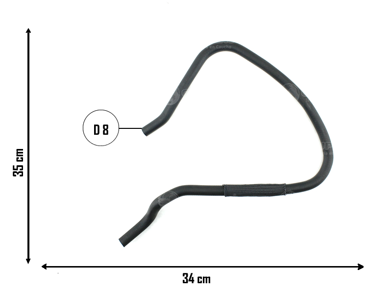 CAUPLAS MANGUERA VASO DE EXPANSION CHEVROLET AVEO