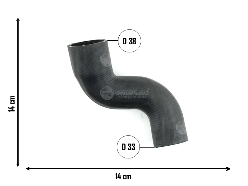 CAUPLAS MANGUERA REFRIGERACION CHEVROLET ASTRA II VECTRA III  =YACO 2322/4396