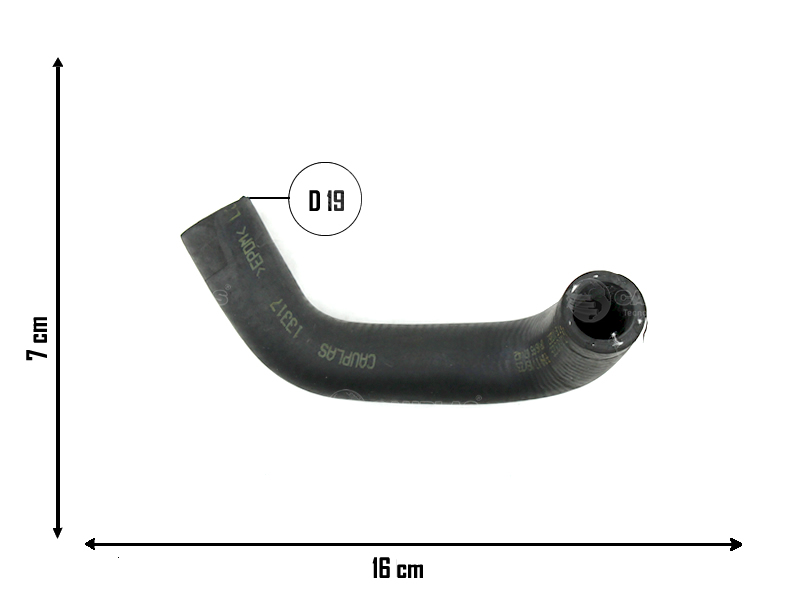 CAUPLAS MANGUERA REFRIGERACION CHEVROLET PRISMA OEM:94758045/805  =YACO 4235