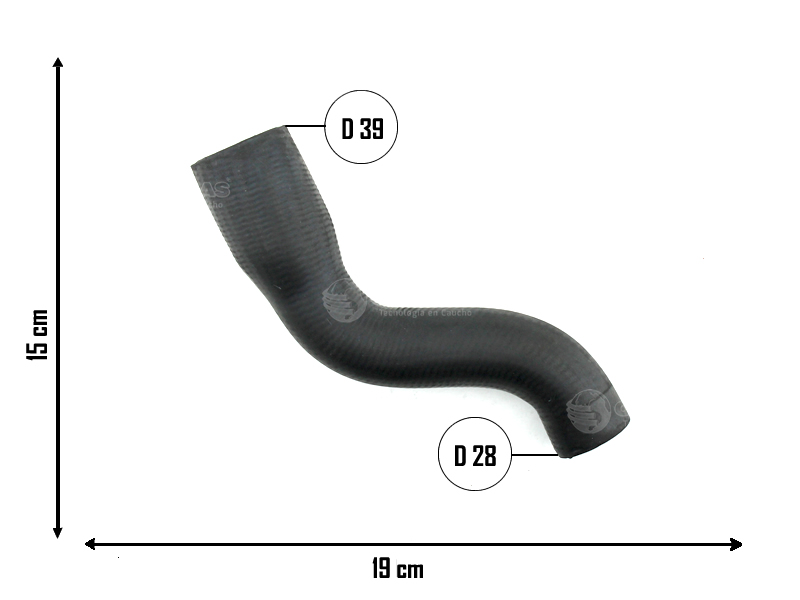 CAUPLAS MANGUERA REFRIGERACION CHEVROLET PRISMA CELTA OEM:94749564