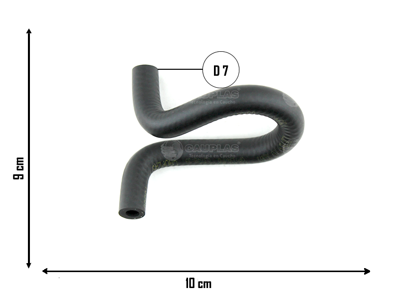 CAUPLAS MANGUERA COMBUSTIBLE CHEVROLET CORSA I OEM: 90466174