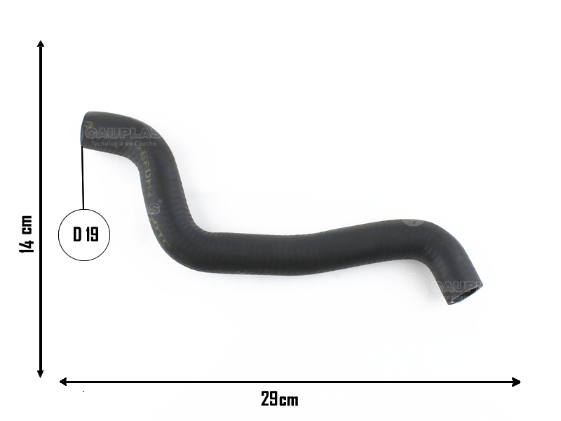 CAUPLAS MANGUERA VASO DE EXPANSION CHEVROLET MERIVA OEM:93378102