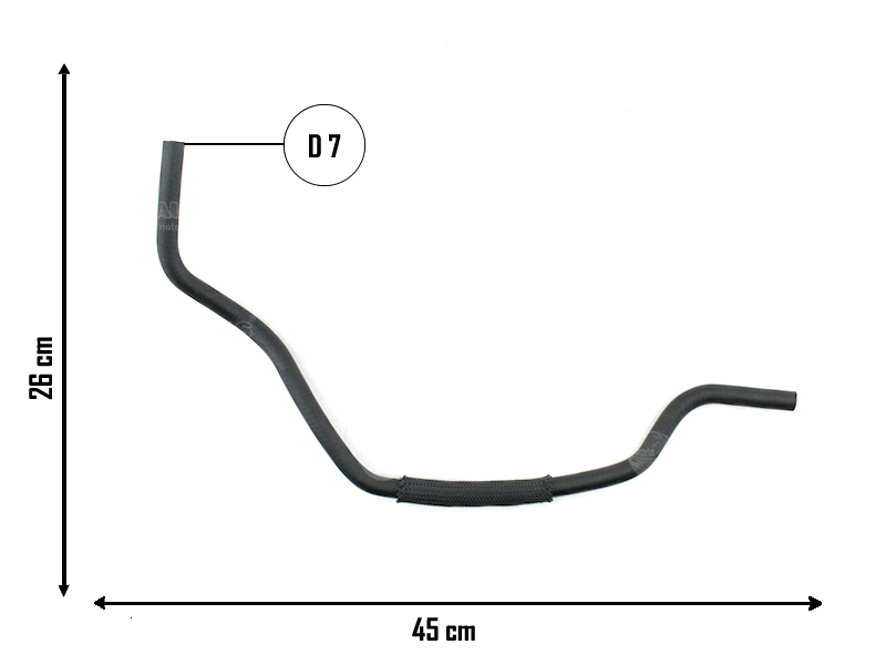 CAUPLAS MANGUERA VASO DE EXPANSION CHEVROLET SONIC