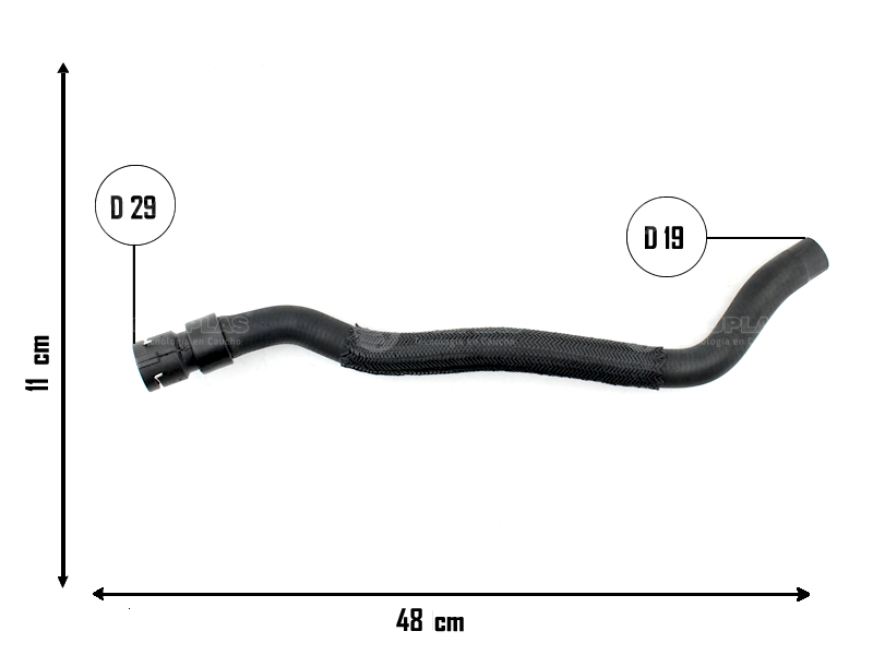 CAUPLAS MANGUERA CALEFACCION ENTRADA CHEVROLET CRUZE